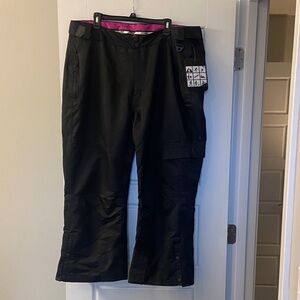 NET Axcent Brand Black Snow/Ski Pants women’s 2XL